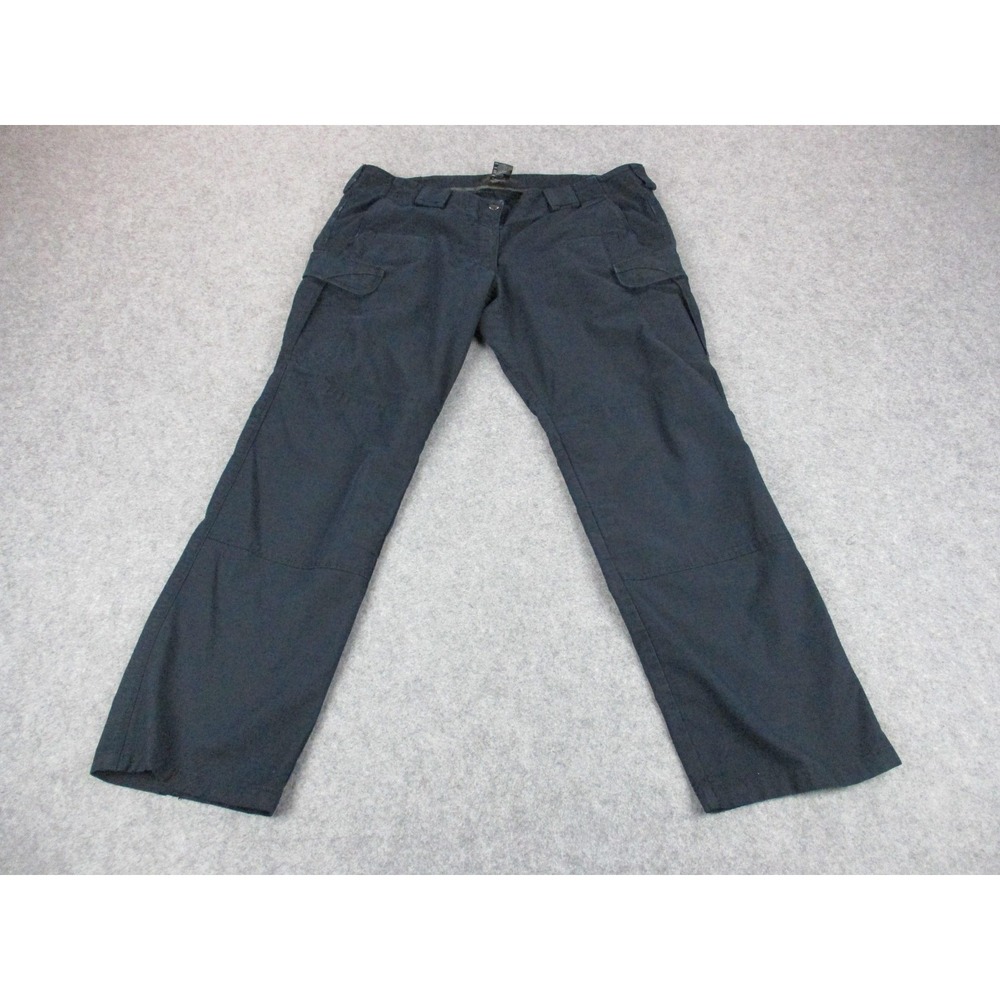 511 Tactical Pants Womens 18 Blue Cargo Pockets Ripstop Canvas Field Utility